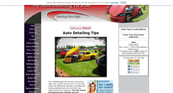 Desktop Screenshot of myautodetailingtips.com